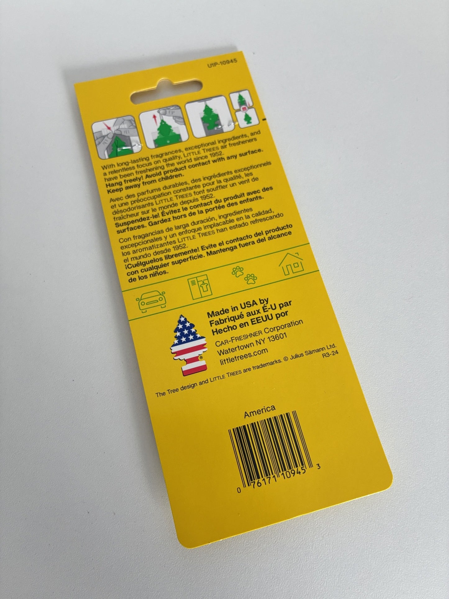 Little Trees Original - Bandeira Americana USA, Vanilla Pride